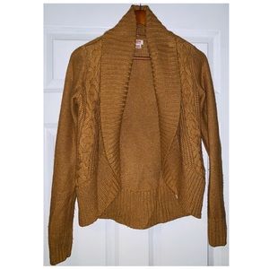 Mustard Yellow Cardigan